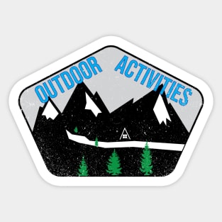 Outdoor Activities Sticker